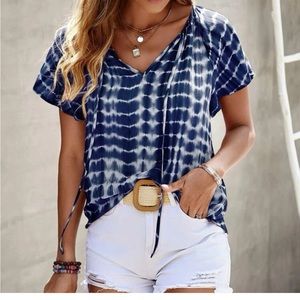 Tie-dye top women’s size XL